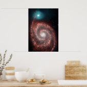 M51 Whirlpool Spiralgalaxie NASA Poster (Küche)