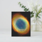 M57 Ring Nebula Konstellation Leier Außenraum Postkarte (Stehend Vorderseite)