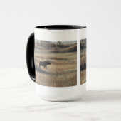 M5 Bull Elch in den Sandbergen Tasse (Vorderseite Links)