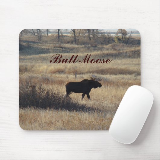 M5 Bull Elch Mousepad (Mit Mouse)