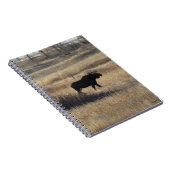 M5 Bull Moose and Sand Hills Notizblock (Rechte Seite)