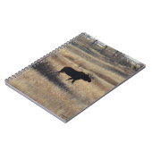 M5 Bull Moose and Sand Hills Notizblock (Linke Seite)
