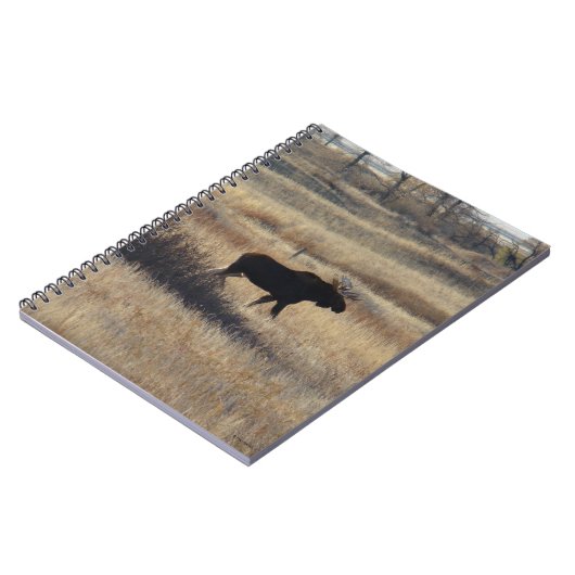 M5 Bull Moose and Sand Hills Notizblock (Linke Seite)