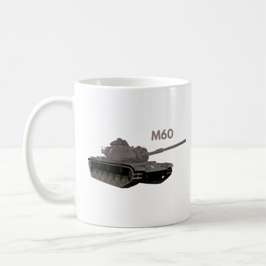 M60 American Battle Tank Kaffeetasse (Links)