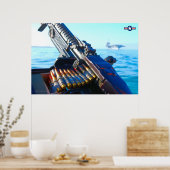 M60 AMMUNITIONSGURT POSTER (Küche)