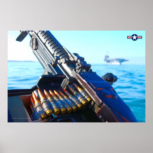 M60 AMMUNITIONSGURT POSTER (Vorne)