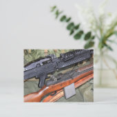 M60 MG und M14 Seite Postkarte (Stehend Vorderseite)