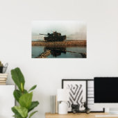 M60 Patton Main Battle Tank Poster (Heimbüro)