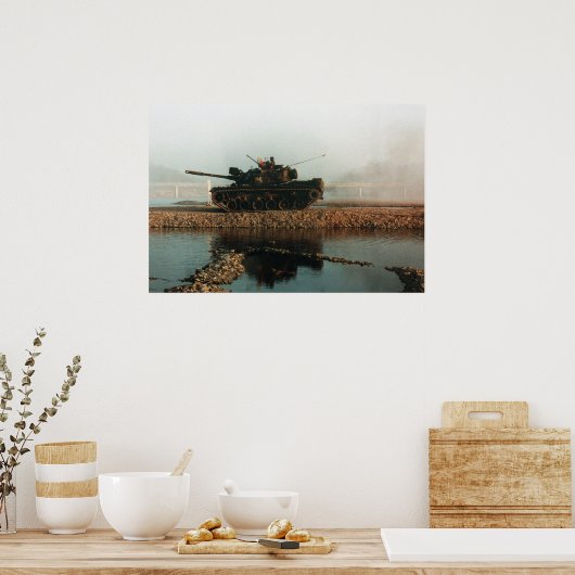 M60 Patton Main Battle Tank Poster (Küche)