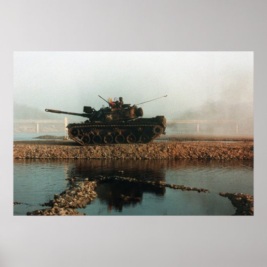 M60 Patton Main Battle Tank Poster (Vorne)