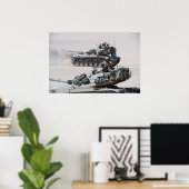 M60 Patton Main Battle Tanks Poster (Heimbüro)