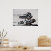 M60 Patton Main Battle Tanks Poster (Küche)