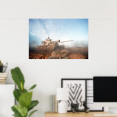 M60 Patton Tank Poster (Heimbüro)