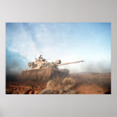 M60 Patton Tank Poster (Vorne)