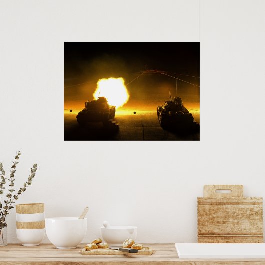 M60 Pattons Poster (Küche)