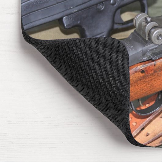 M60 u. M14 nebeneinander Mousepad (Ecke)