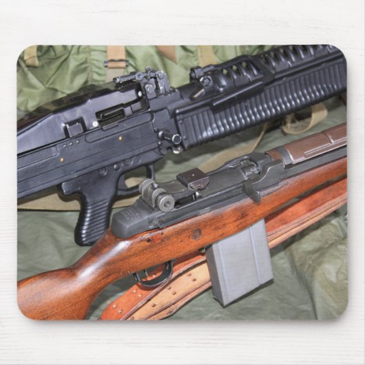 M60 u. M14 nebeneinander Mousepad (Vorne)
