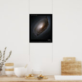 M65 "Black Eye Galaxy" Poster (Küche)