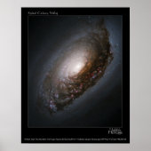 M65 "Black Eye Galaxy" Poster (Vorne)