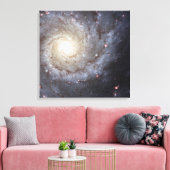 M74 Galaxy Leinwanddruck (Insitu (Wohnzimmer))
