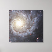 M74 Galaxy Leinwanddruck (Vorderseite)
