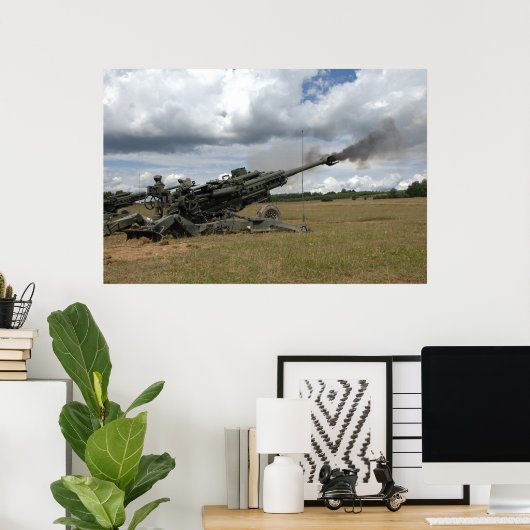 M777 Howitzer Poster (Heimbüro)