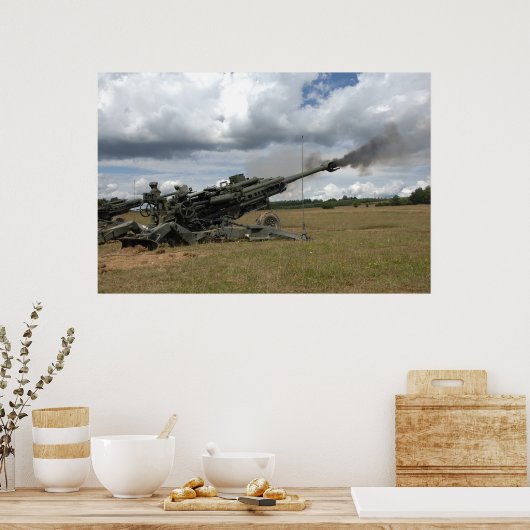 M777 Howitzer Poster (Küche)
