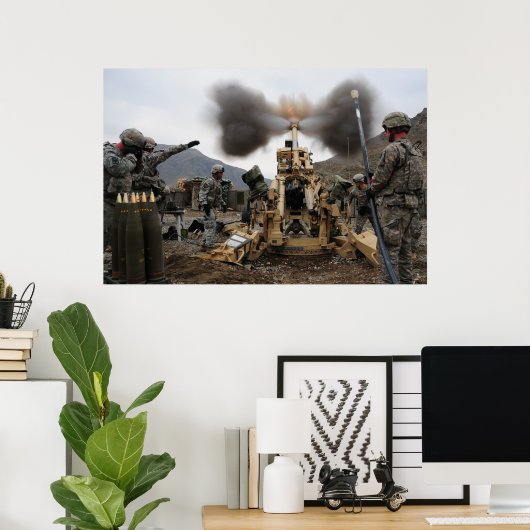 M777 Howitzer Poster (Heimbüro)