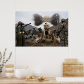 M777 Howitzer Poster (Küche)