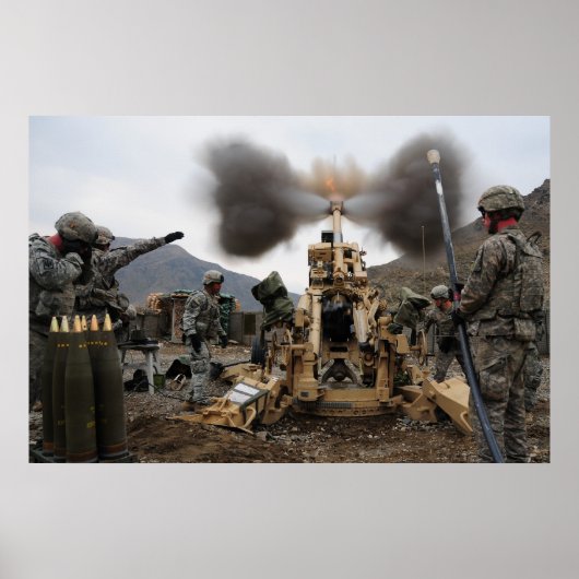 M777 Howitzer Poster (Vorne)