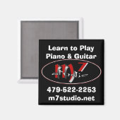 m7studio Magnet (Vorderseite/Rückseite)