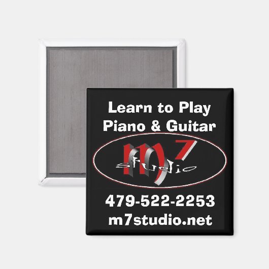 m7studio Magnet (Vorderseite/Rückseite)