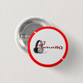 m7studio neuer Logoknopf Button (Vorne & Hinten)