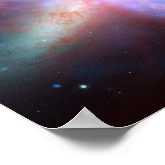 M82 Galaxy Poster (Ecke)