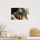 M855 5,56-mm-Ballrunden Poster (Küche)
