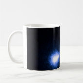 M87 Nucleus und Bright Knot - STIS. Kaffeetasse (Links)