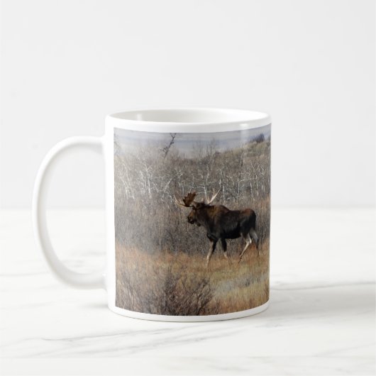M8 Bull Elche in Scrub Brush Kaffeetasse (Links)
