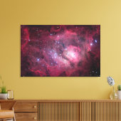 M8, Der Lagunennebel in Sagittarius Leinwanddruck (Insitu (Wohnzimmer))