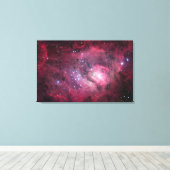 M8, Der Lagunennebel in Sagittarius Leinwanddruck (Insitu (Holzboden))