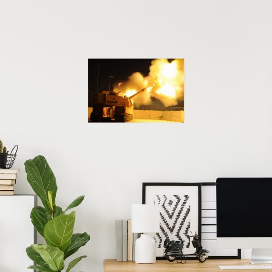 M-109A6 Paladin Poster (Heimbüro)