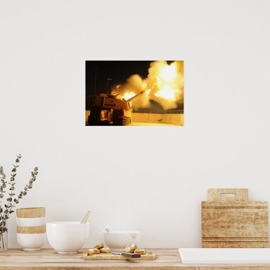 M-109A6 Paladin Poster (Küche)