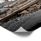 M-10 Tankzerstörer des Zweiten Weltkriegs Poster (Ecke)