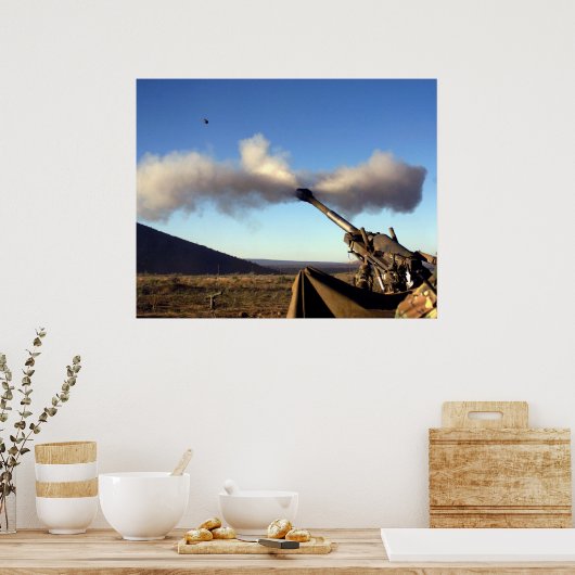 M-198 Howitzer Poster (Küche)