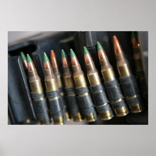 M-249 - 5.56mm poster (Vorne)