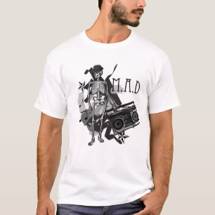 M.A.D- Skeleton Rocker T-Shirt