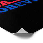 M.a.g.a. Forever Poster (Ecke)