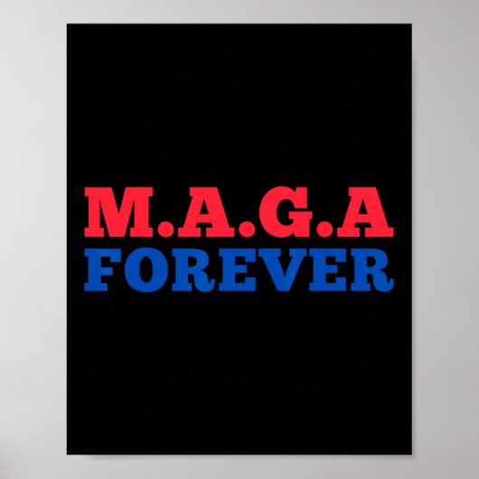M.a.g.a. Forever Poster (Vorne)