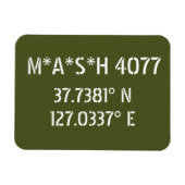 M*A*S*H 4077 Breitengrad Magnet (Horizontal)