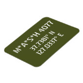 M*A*S*H 4077 Breitengrad Magnet (Linke Seite)