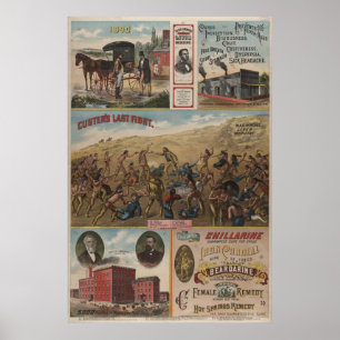 M.A. Simmons Liver Medicine Poster